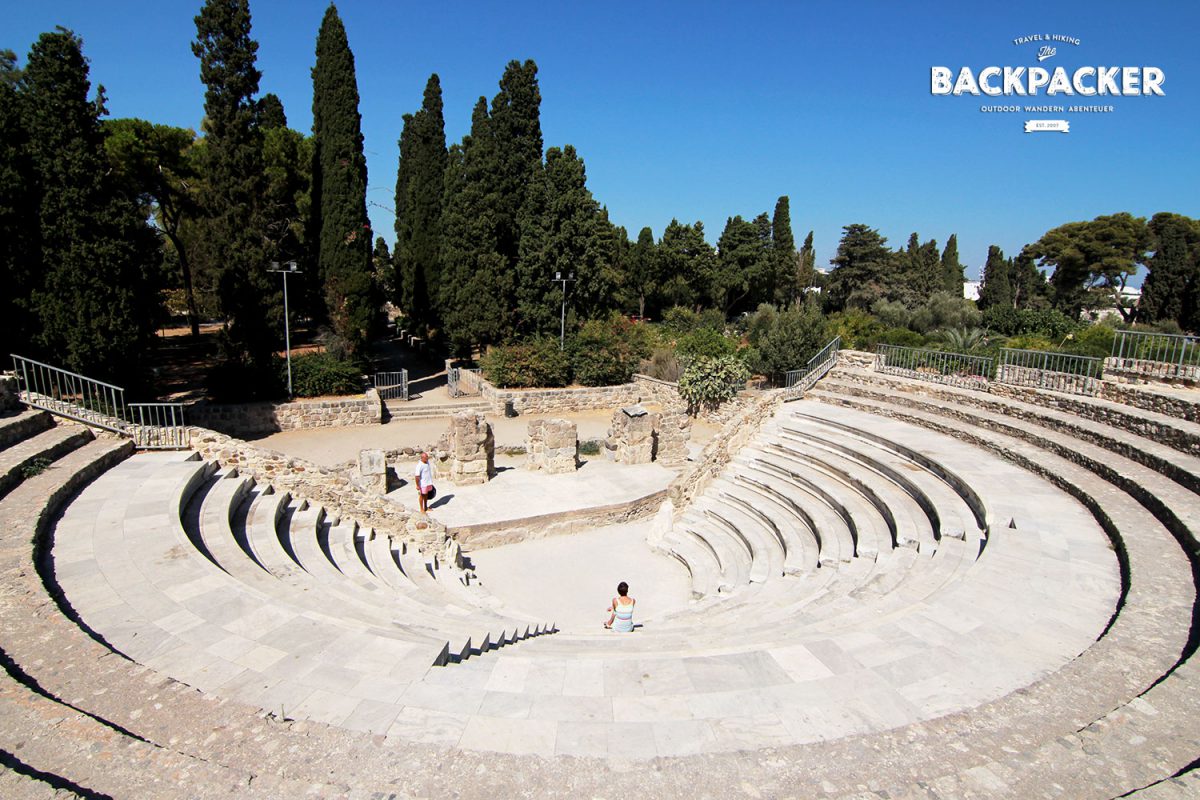 Spielen zur Schau: das Amphitheater von Kos (Odeon).