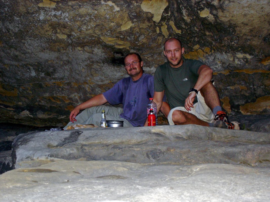 In der Ida-Grotte