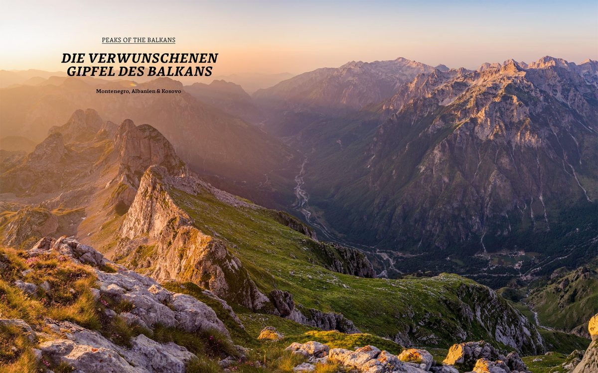 Die verwunschenen Gipfel des Balkans // © Foto von Jack Brauer, Fernweh, Gestalten 2018