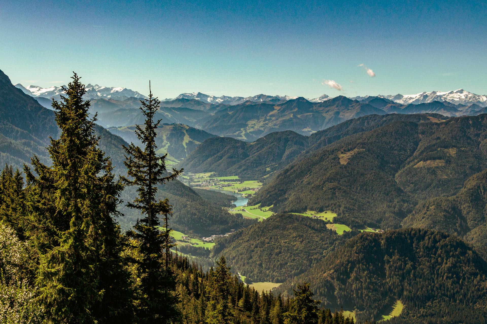 Langsam heißt es Abschied nehmen vom schönen Pillerseetal in den Kitzbüheler Alpen