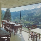 Das Restaurant ist nichts für Menschen mit Höhenangst. Oder man sitzt einfach ein paar Tische weiter.
