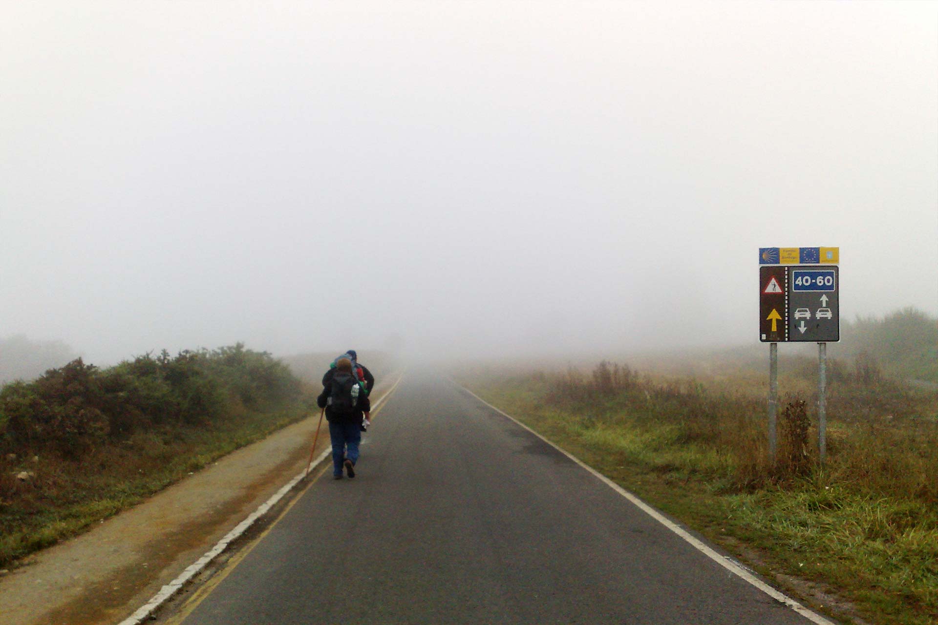 Nebel. Immer wieder Nebel. Siehste doch nichts bei.