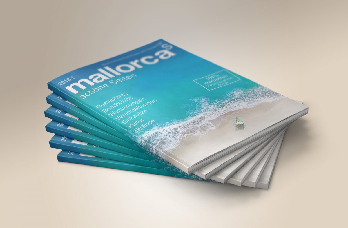 Cover des Magazins „Mallorcas Schönste Seiten“ // Titelmotiv © Stefan Loiperdinger