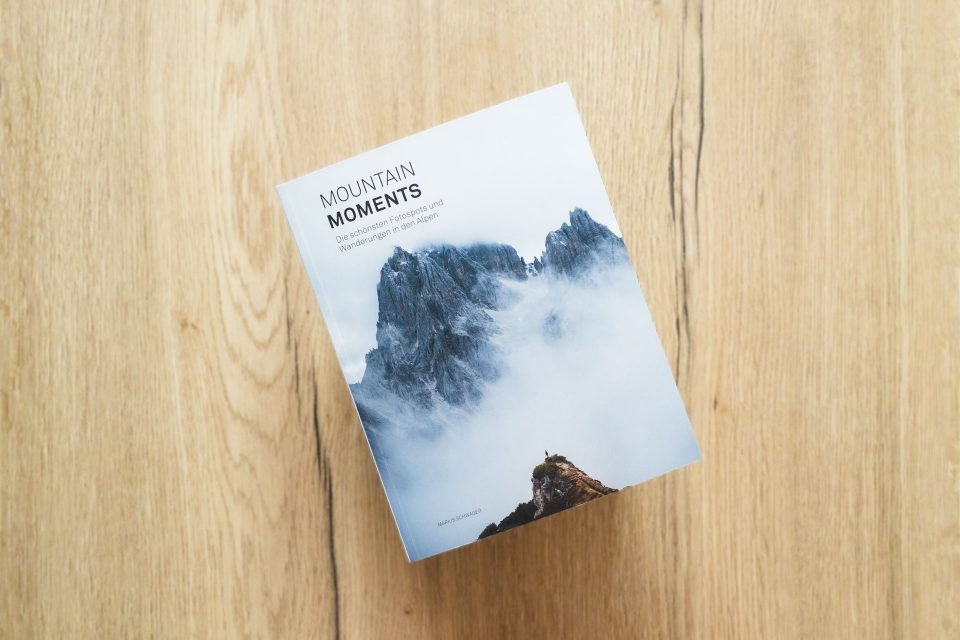 Mountain Moments von Marius Schwager, Einband © Eigenverlag, 2020