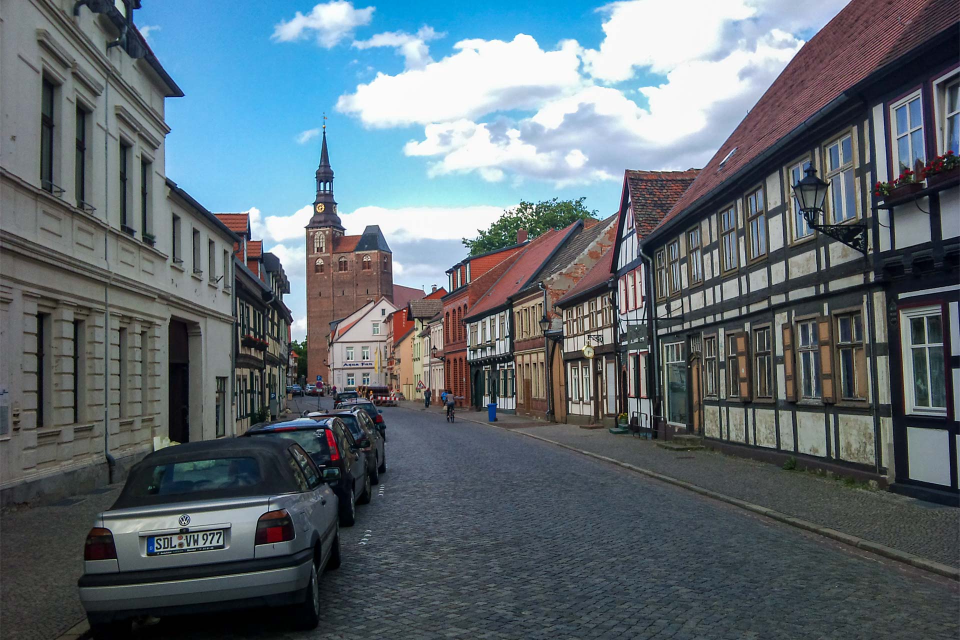 80km deutsche Gesichte Tangermünde 3/3 theBackpacker.de