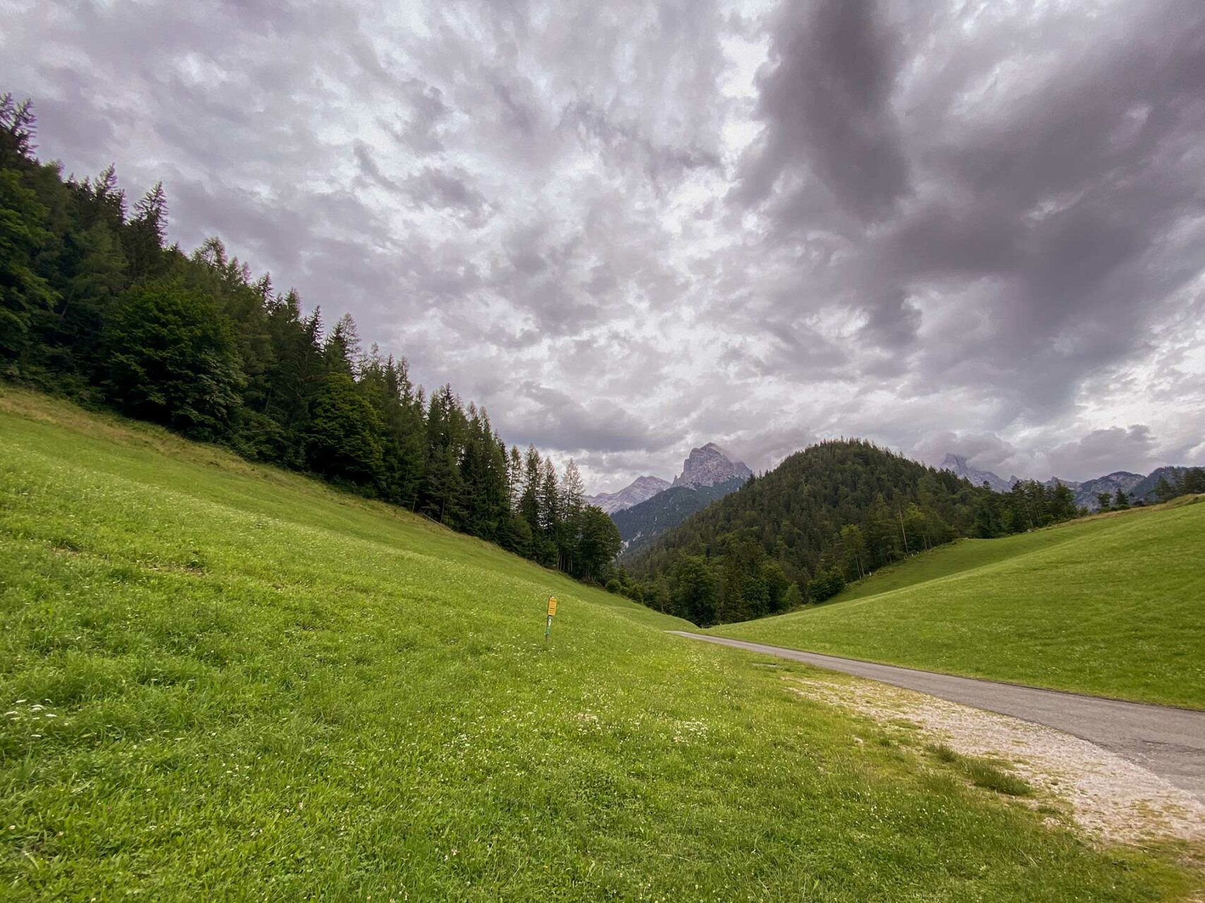 Auch der Blick von der Jausenstation Grieseltal ist schön