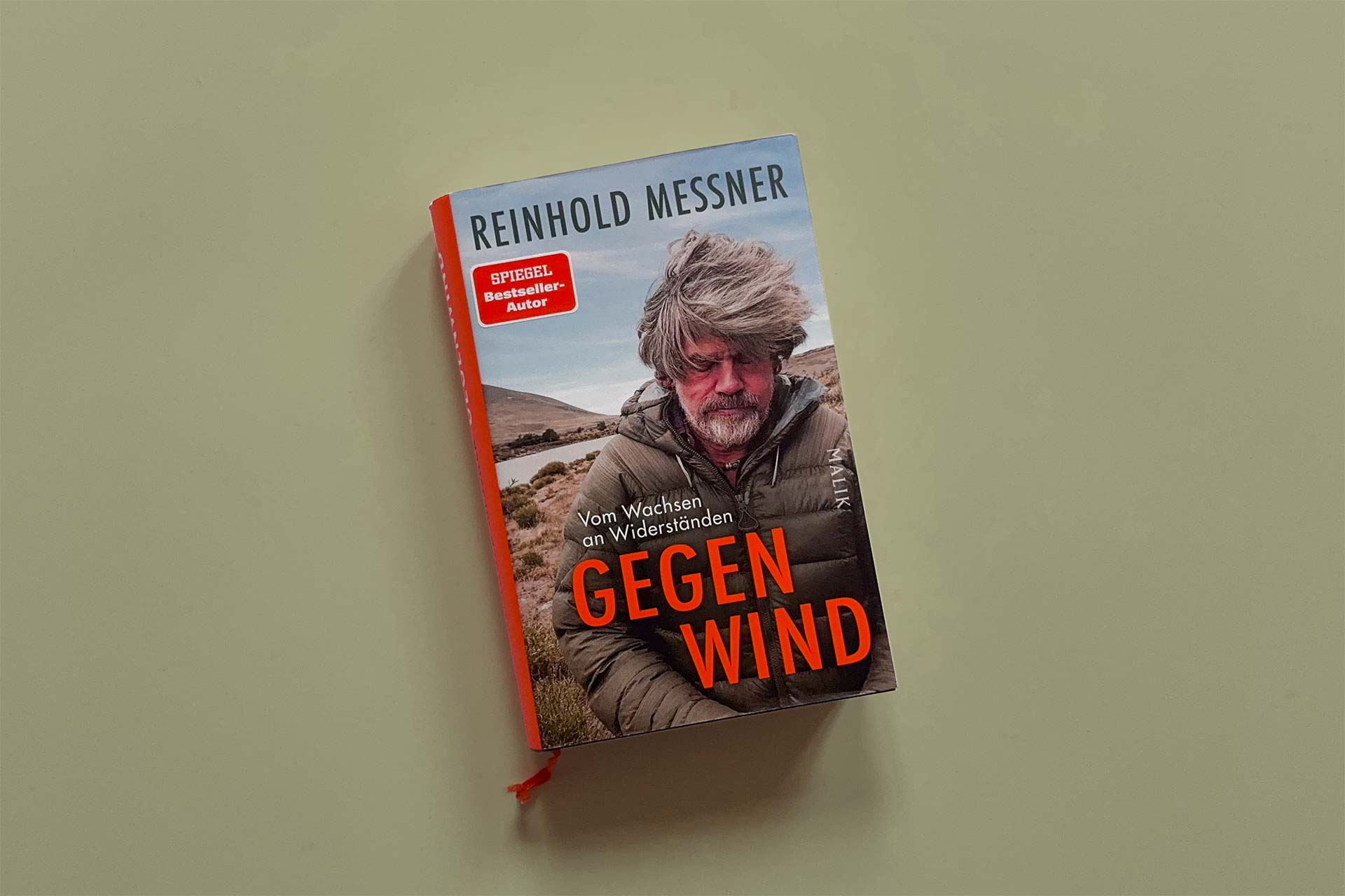 Reinhold Messner „Gegenwind“