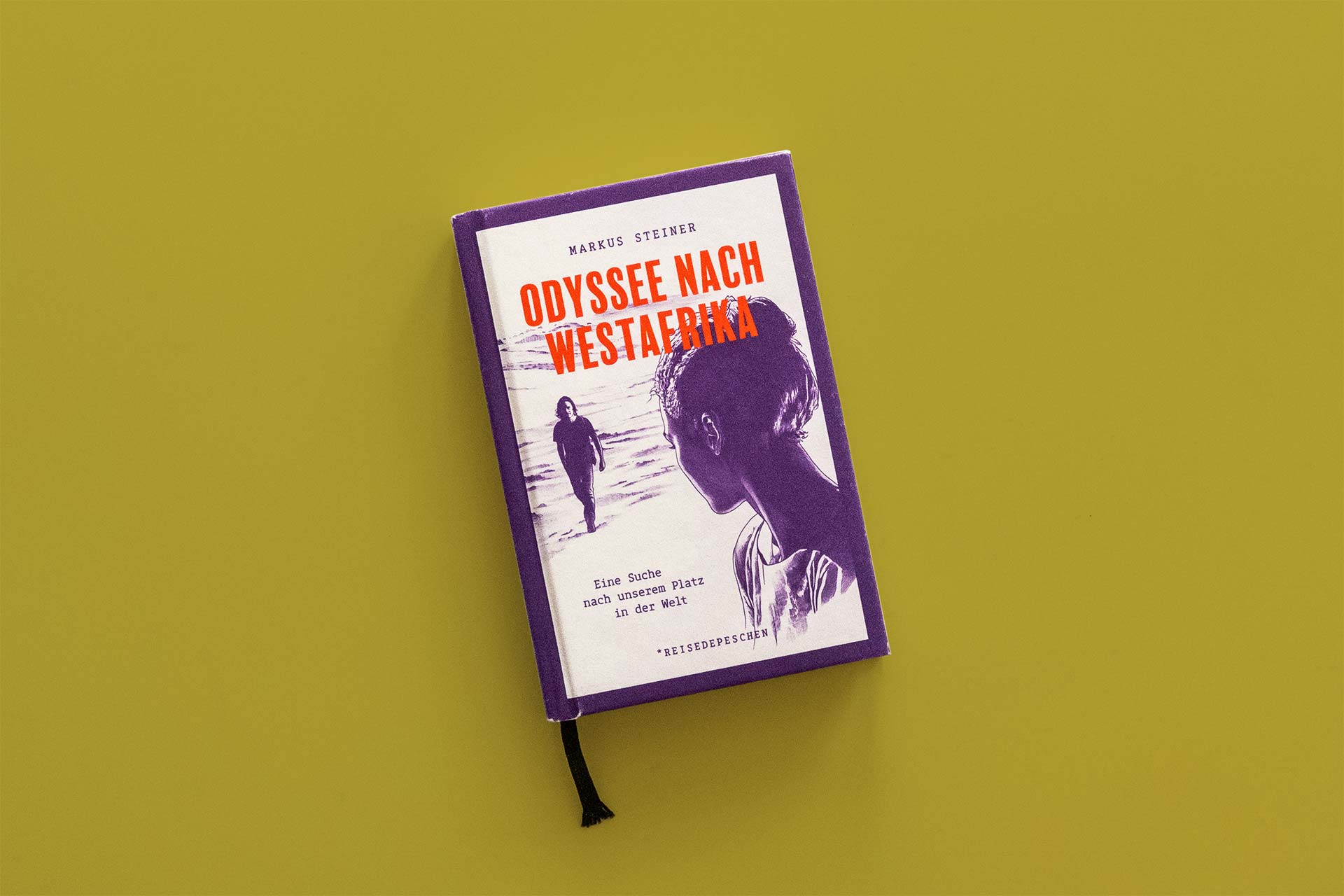 Markus Steiner „Odyssee nach Westafrika“ – Cover des Buchs