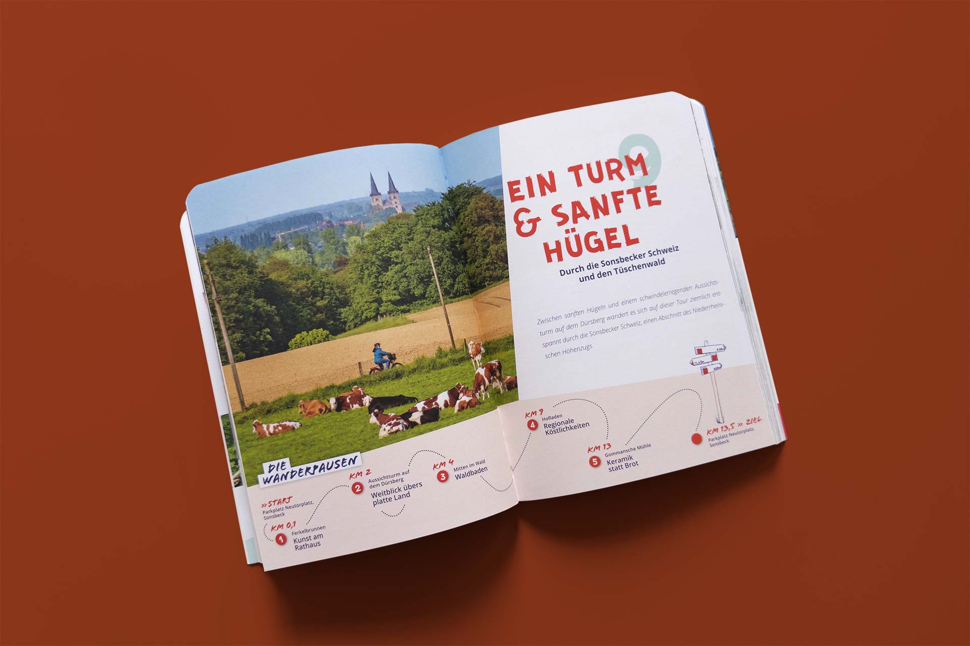 20 Wanderungen zum Genusswandern finden sich im Buch
