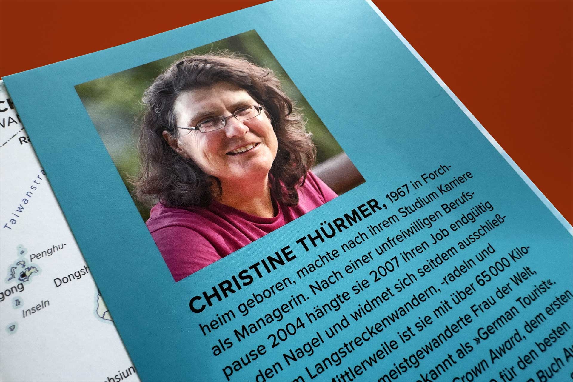 Die Autorin Christine Thürmer