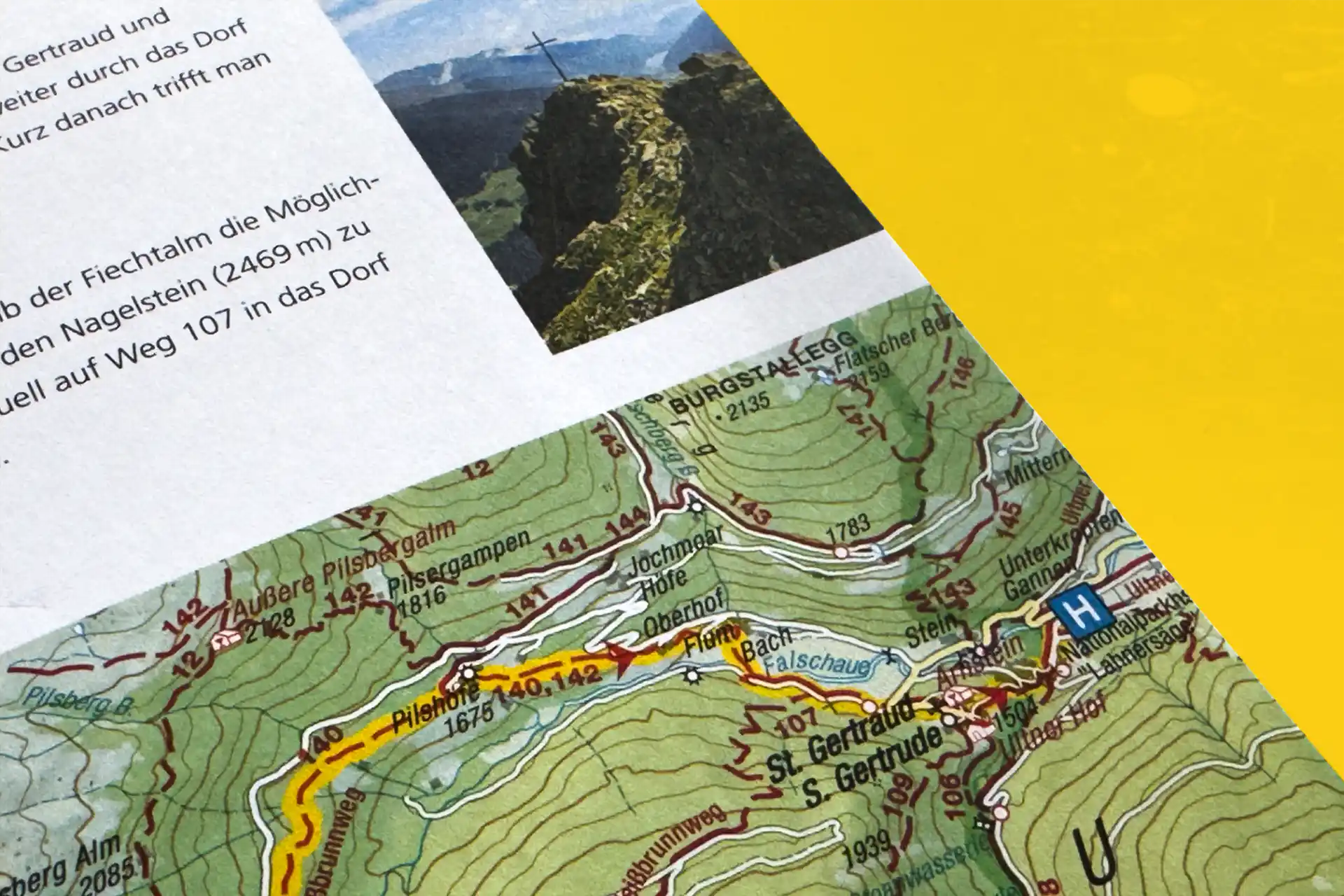 Zu jeder Tour gibt es alle wichtigen Informationen sowie eine übersichtliche Karte.