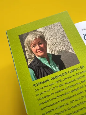 Die Autorin Rosmarie Rabanser Gafriller