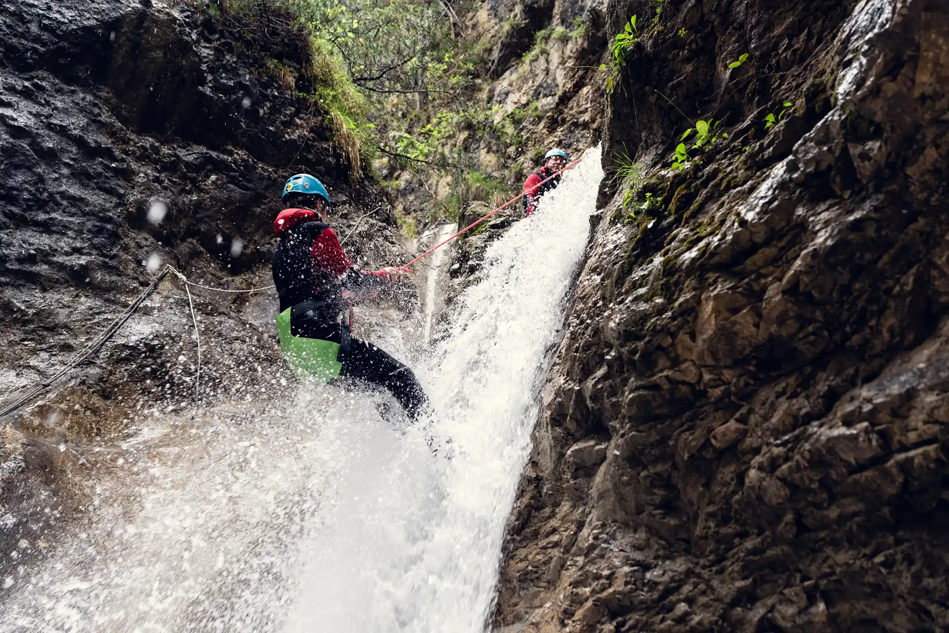 Canyoning in der Rosengartenschlucht ist ein einzigartiges Erlebnis. | Foto: Nady El-Tounsy