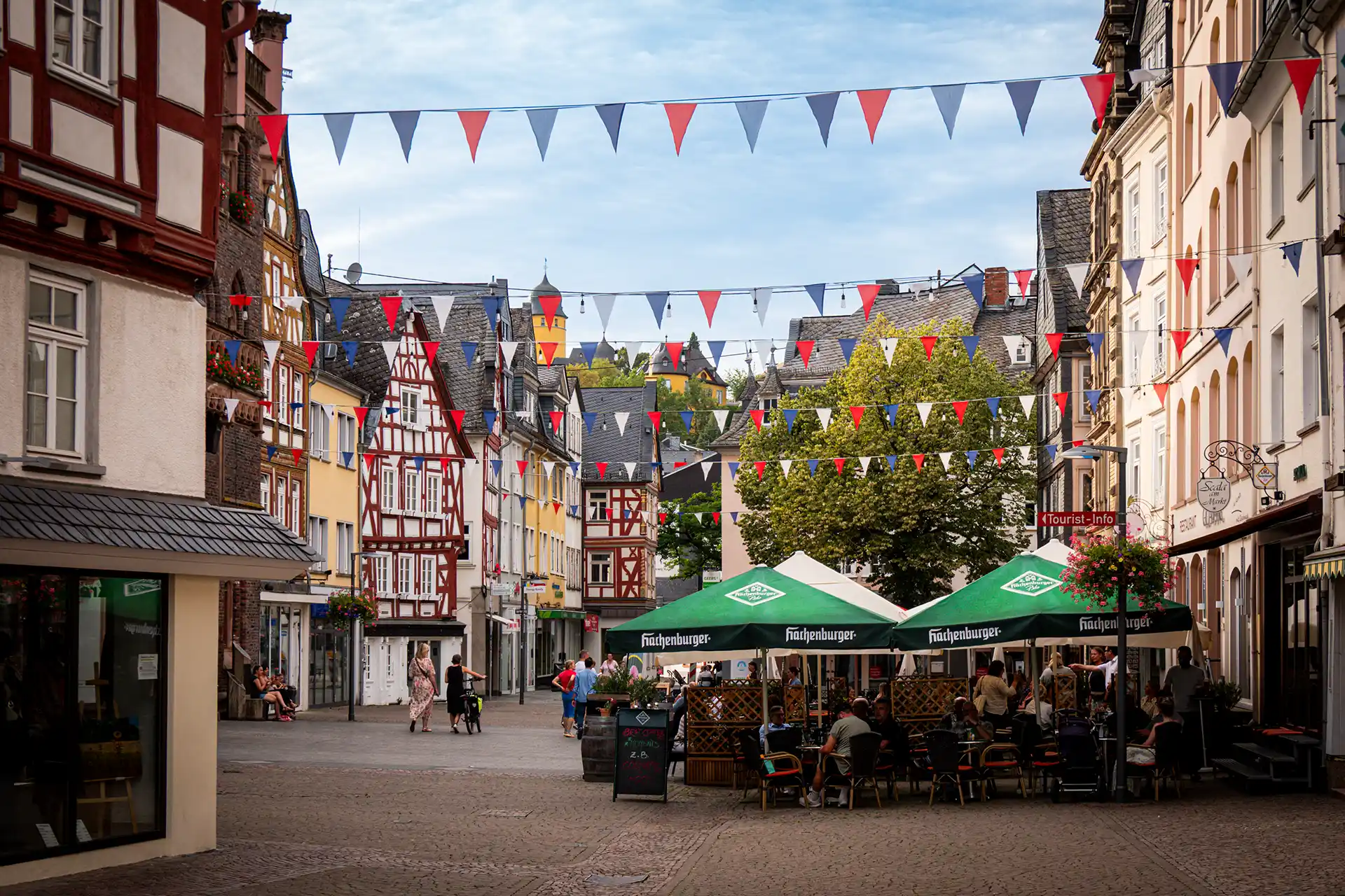Die Altstadt von Montabaur ist ein kleines Schmuckstück und richtig schön