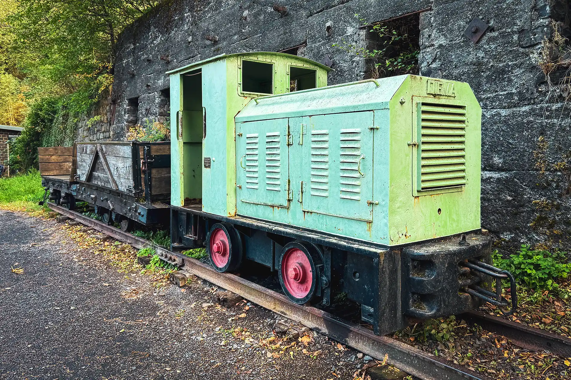 Freiluftmuseum voller Geschichte im Basaltpark.