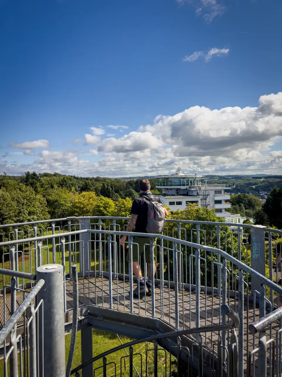 Der Ausblick vom Hedwigsturm ist einfach nur famos!