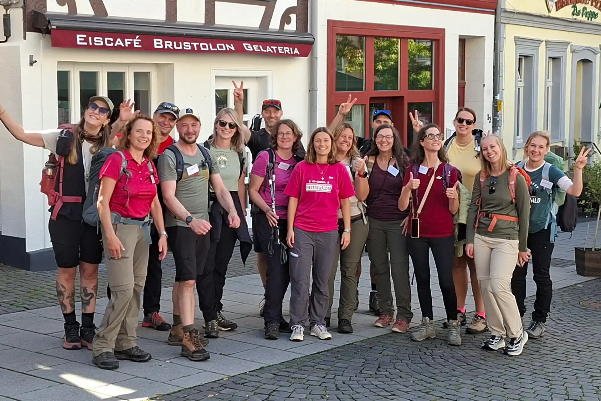 Die Crew des diesjährigen Bloggerwanderns 2026 im Westerwald | Bild: © Rheinland-Pfalz Tourismus GmbH