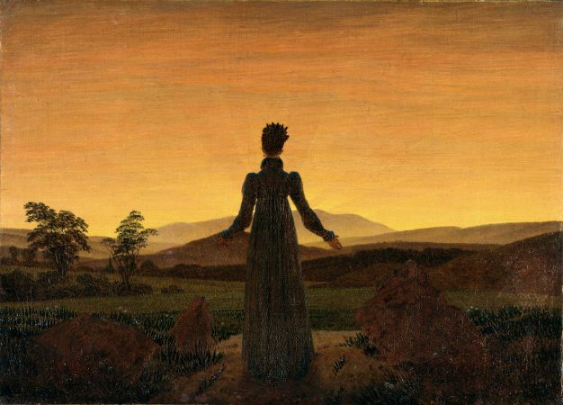 2024_CDF250_Caspar_David_Friedrich_-_Frau_vor_untergehender_Sonne